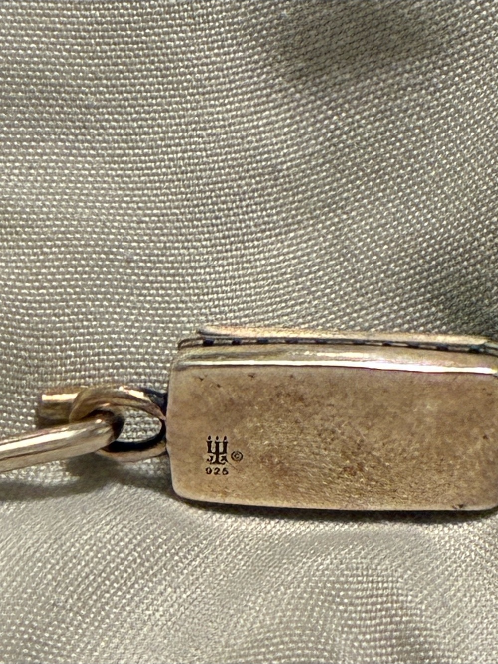 retired James Avery Sterling Silver Palais Hook-On Bracelet - Picture 4 of 5